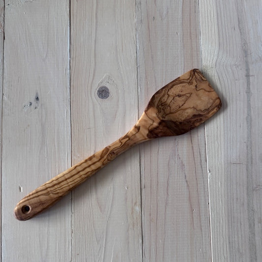 OLIVE WOOD UTENSIL COOKING SPATULA 12"